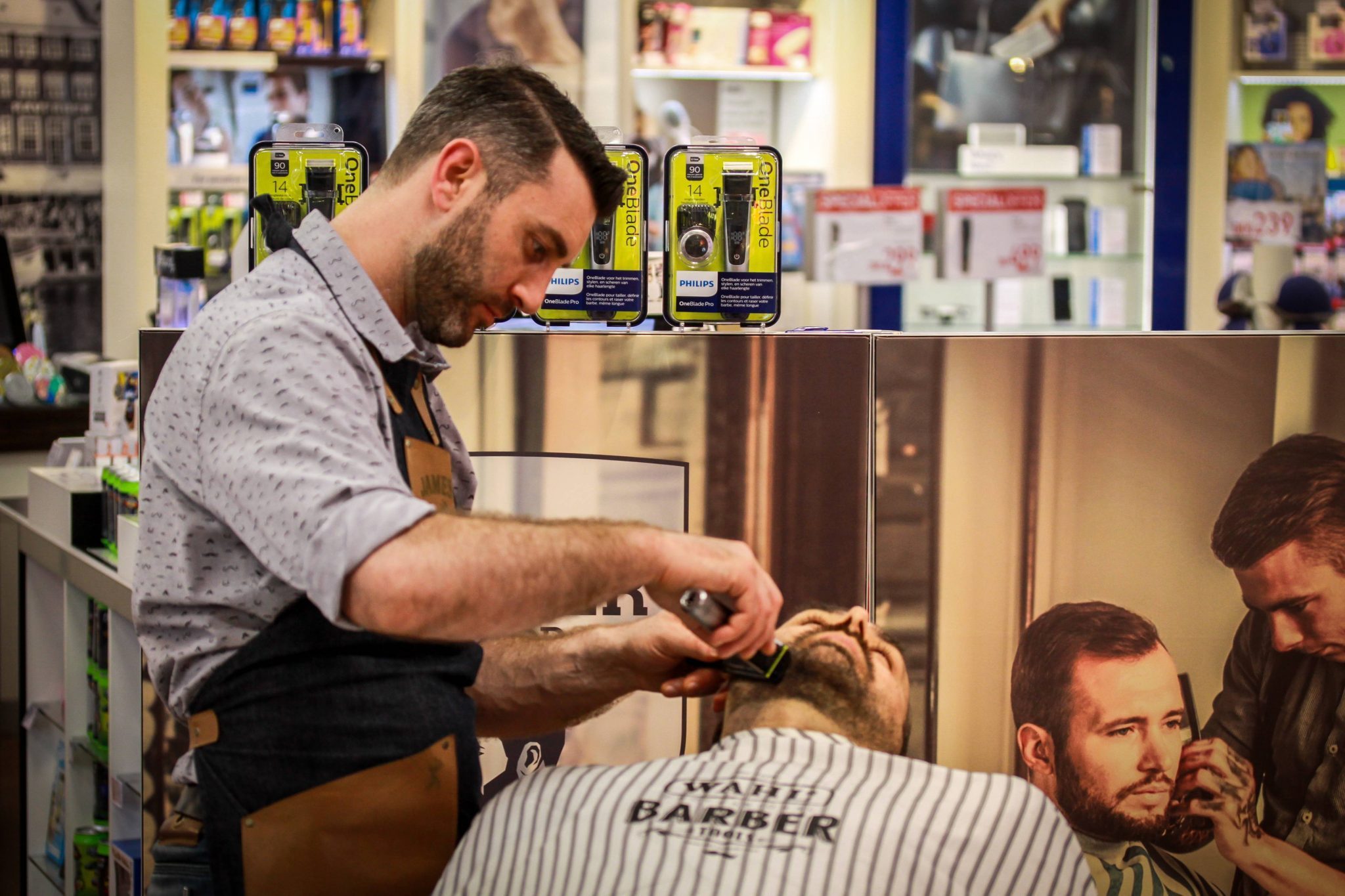 Capi pop-up barbershop at Copenhagen Airport3